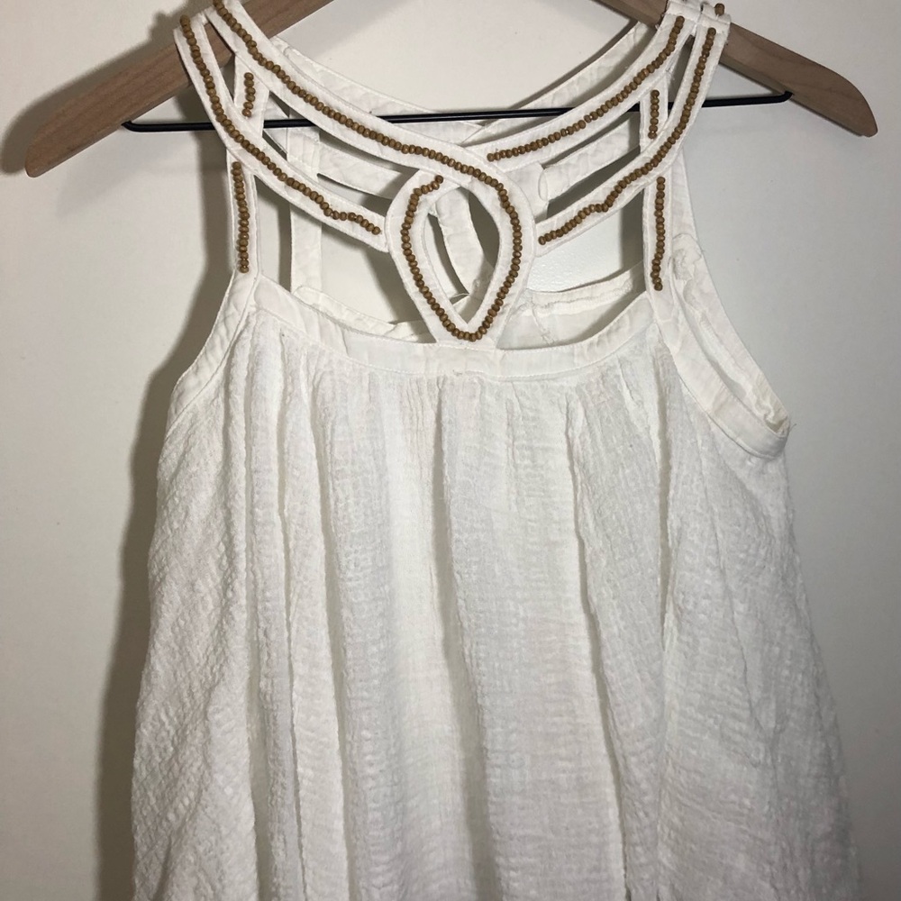 White tank top. From Altar’d State in size small. - Picture 2 of 4